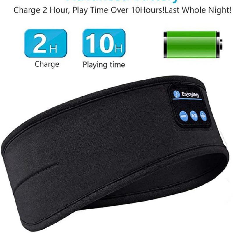 3D Sleep Eye Mask with Bluetooth Music Play Wireless Headphones for Sleeping Answering Phone Calls Comfortable Sleep Goggles