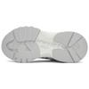 MLB Big Ball Chunky Soft And Comfortable Slip Resistant Abrasion Resistant Low Top Chunky Sneakers Unisex White Blue 3ASHC025N-07NYS