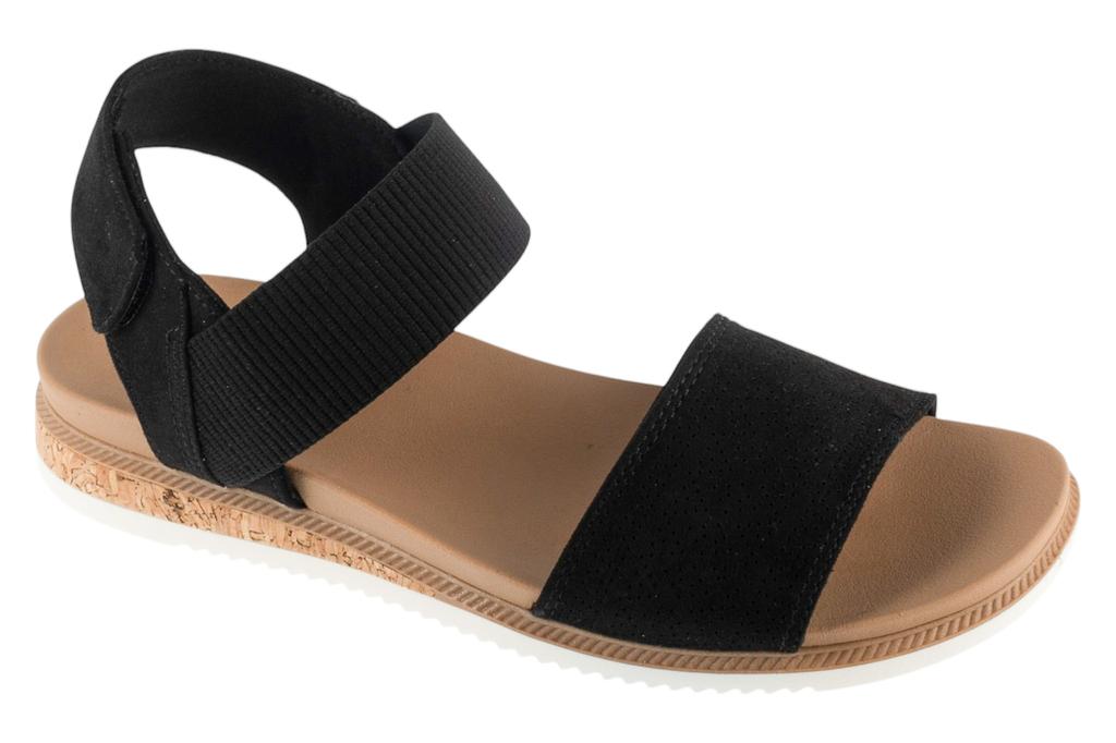 Skechers Desert Kiss Low-Top Look, Womens black Sandals