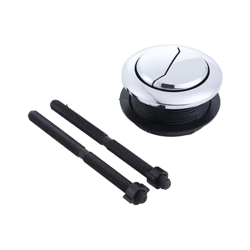 Plastic Flusher Parts Fittings with Thread Water Tank Parts Bathroom Fixture Tank Button Toilet Button Dual Flush Valev Buttons