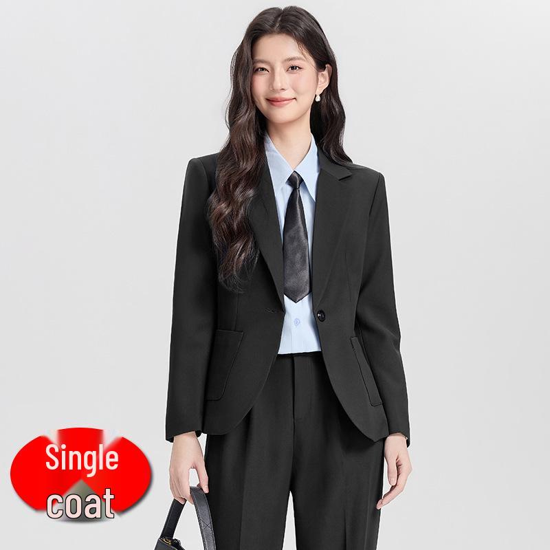 Women s Spring 2026 Formal Suit: Professional Jacket & Work Outfit S