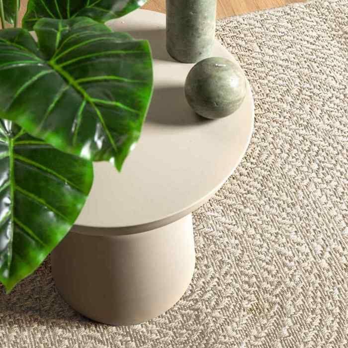 VidaXL Tapis ZIZUR crème 120x170 cm aspect de jute intérieur extérieur, tapis d'extérieur, tapis de sol, tapis d'intérieur, 4010377