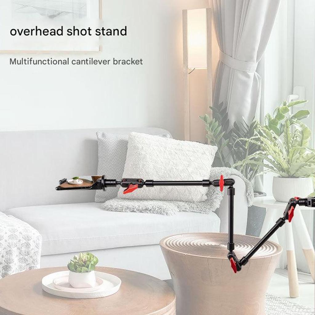 Flexible Arm Mount Articulating Arm Mount 360 Degree Ball Head Rotation Stand for DSLR Camera Live Streaming Studio