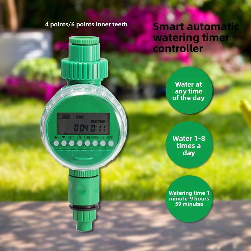 Automatic Irrigation Timer, Timed Drip Irrigation Watering Device with Atomization Spray System for Garden Indoor Outdoor Potted Flower Plant Watering