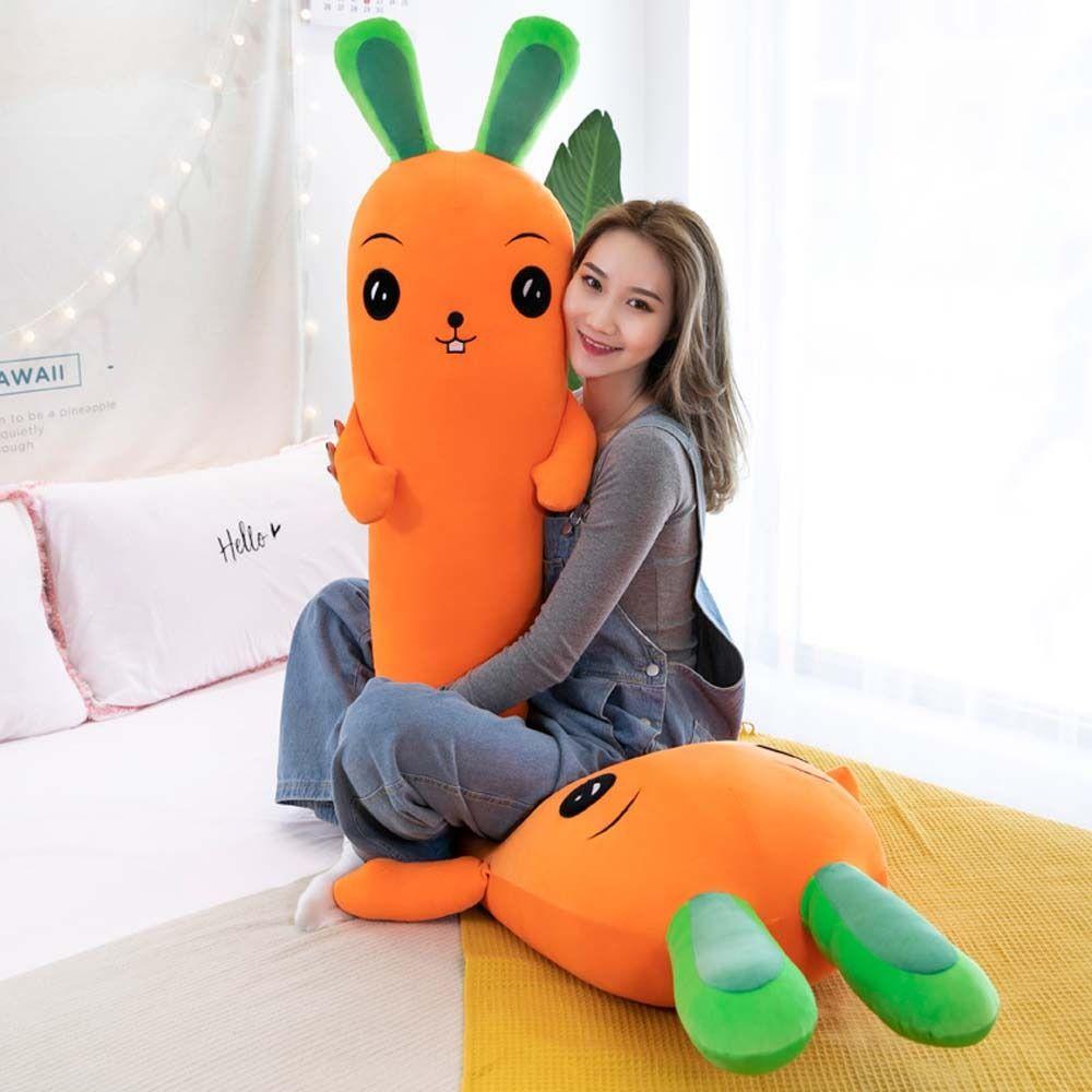 Pillow Funny Plushie Plush Pillow Carrot Stuffed Toy Carrot Plush Toy Plush Doll Stuffed Doll