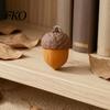 Fidget Clicker Toy 3D Printed Acorn Clicker, Fake Finger Stress Relief Push Toy, Gift for Kids Teens Adults Sensory