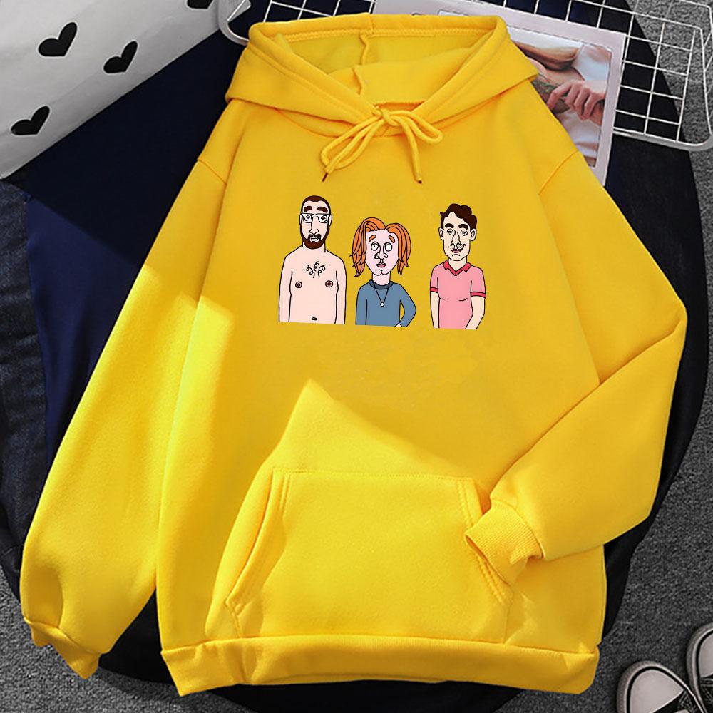 Bad Decisions Two Door Cinema Club Hoodies Heavy Mental Fashion Graphic Sweatshirts Men Women Clothes Long Sleeve Hoodie