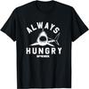 Shark Week Always Hungry Vintage Great White Bold Logo T-Shirt