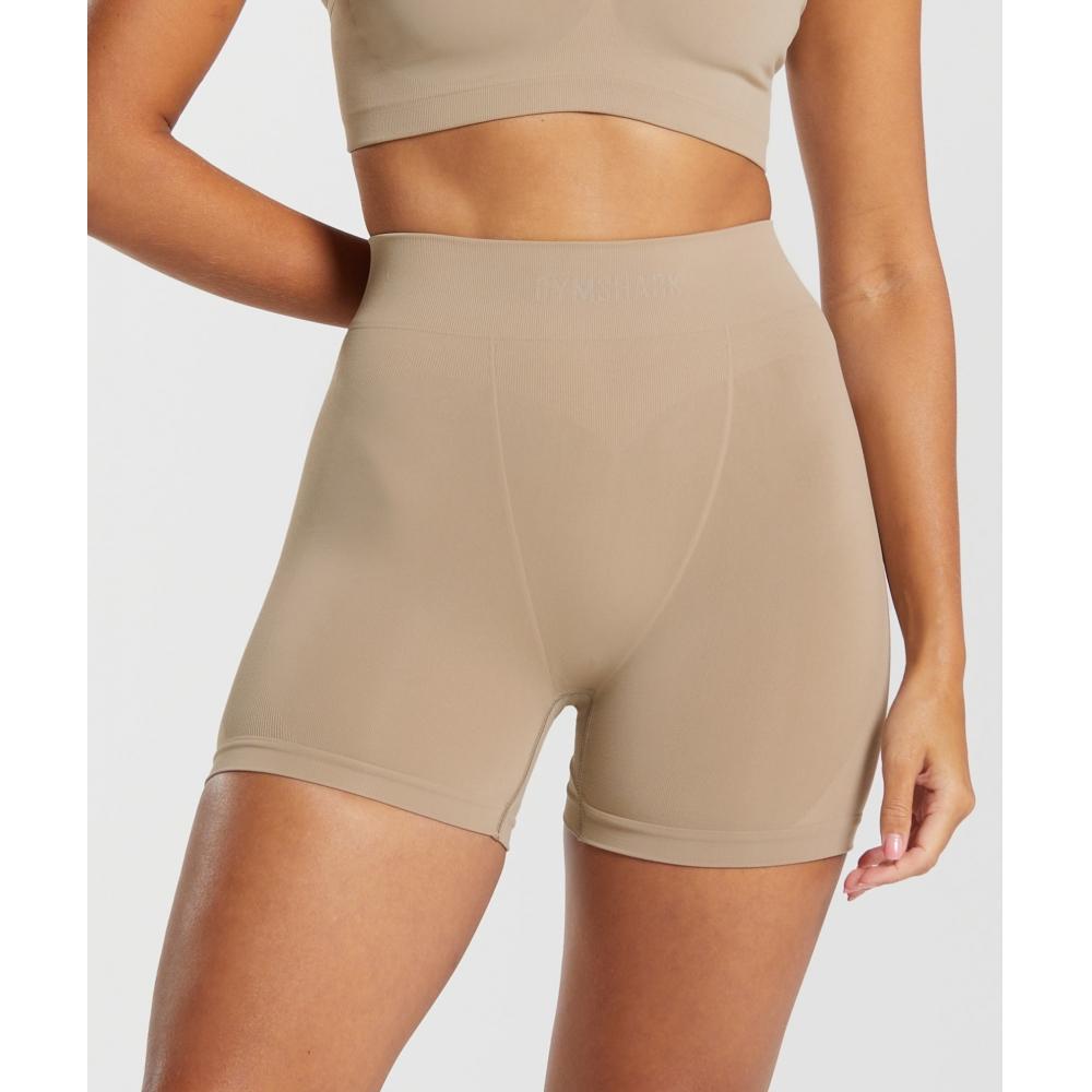 

Gymshark Бесшовные боксеры Цемент Коричневый B6a7i Nbzd XS