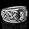 Vintage Neunschwänziger Fuchs-Ring für Damen und Mädchen, Wikinger-Männer, trendiger Ring, Schmuck, Geschenke, verstellbar