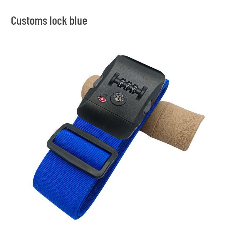 Secure Polypropylene TSA Lock Luggage Strap with Buckle for Cross-Border Travel