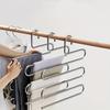 Durable Metal Space-Saving Multi-Layer Pants Hanger Ideal for Suits, Jackets & Tops, - Perfect Closet Organizer, Drying Rack