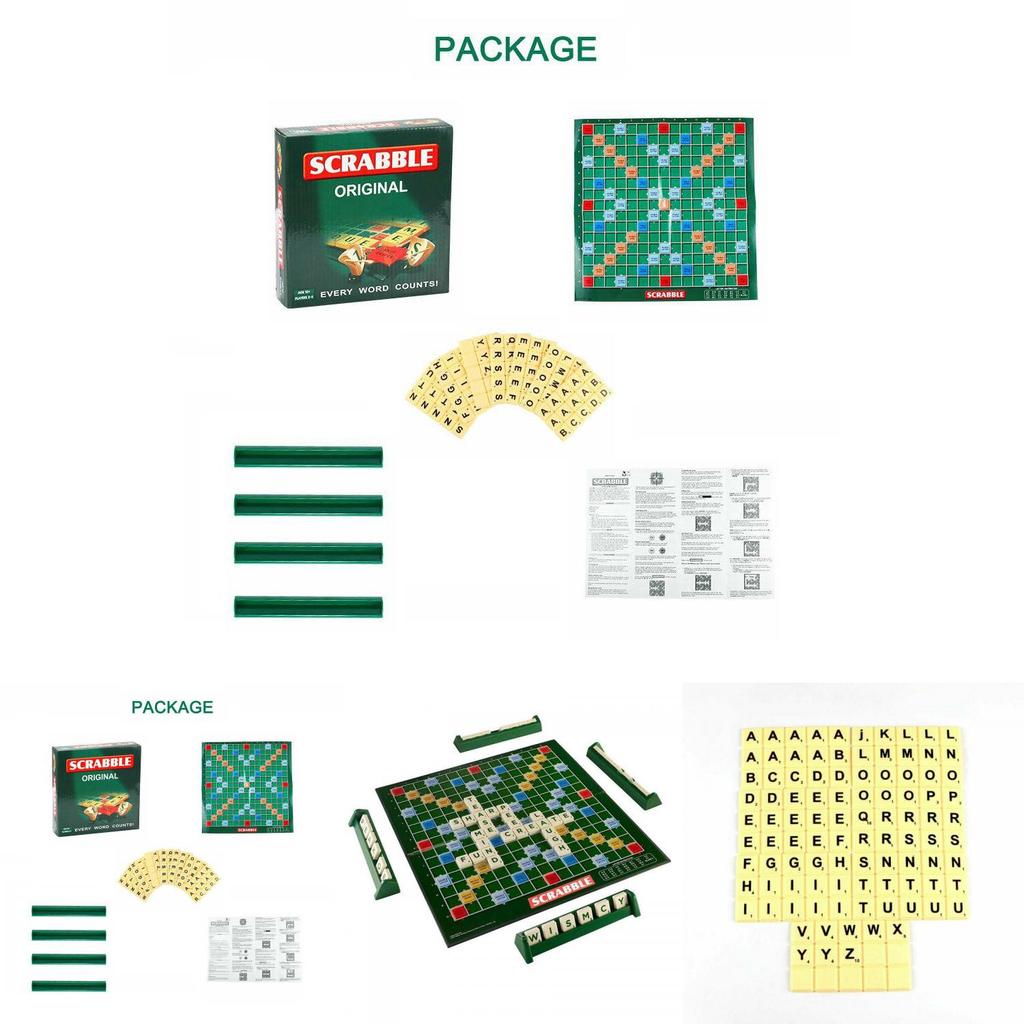 Portable Spelling Puzzle Game Family Party Toy For Intelligence Development