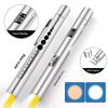 Dual Light Source Pupil Pen Oral Penlight Led Flashlight With Digital Display Screen Mini Medical Handy Usb Rechargeable