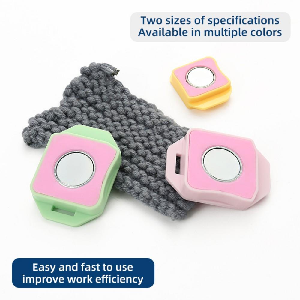 1PC Sewing Magnetic Seam Guide Anti-Slip Sewing Polygonal Anti-Curling Positioning Tool Universal Sewing Accessories
