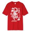 T-Shirts mit lustigem Drachen-Muster im Harajuku-Stil für Herren, modisch, atmungsaktiv, lockere Sommershirts, T-Shirt, übergroße Kleidung, Baumwolloberteile