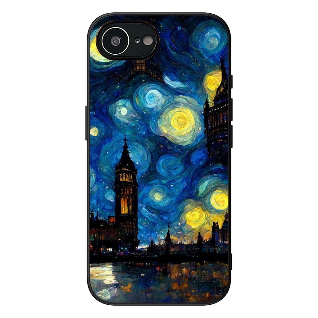 

for Samsung Galaxy A25 A37 A57 A12 A14 A50 A51 A70 A71 A72 A21S A04 M15 Note 20 9 8 10 Case Starry Night Van Gogh Sky Wallpaper Galaxy A41