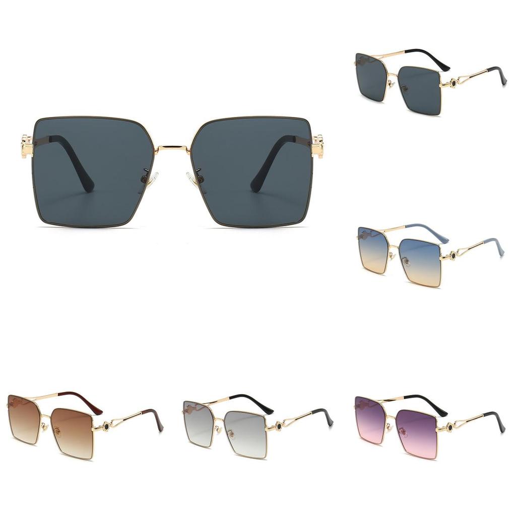 Stylish Stryle Square Frame Sunglasses For Women Summer Outdoor Protection Sun