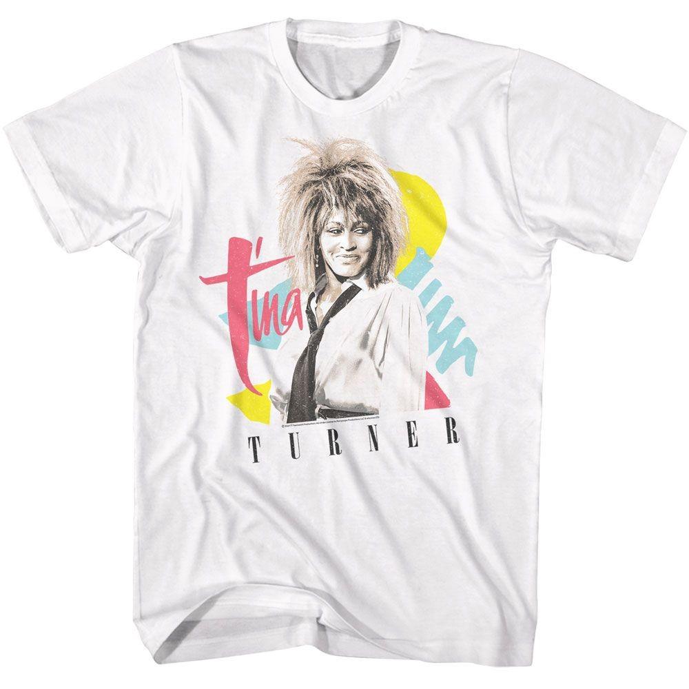 Tina Turner Shapes White Music Shirt Unisex T-Shirt XL