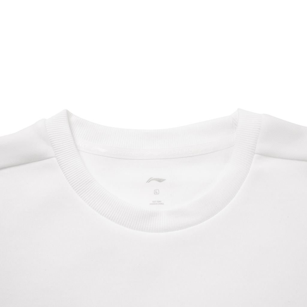 Li Ning Fitness Series Round Neck Logo Letter Stitching Casual Sports Sweatshirt Men sweatshirt AWDV615-7