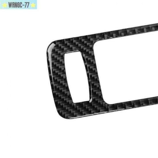 For Ford Mustang 2009-13 2Pcs Carbon Fiber Interior Door Handle Bowl Trim Cover