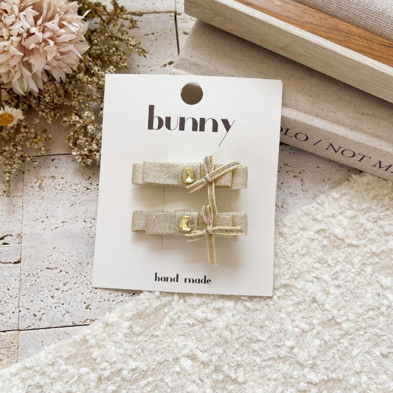 2/3pcs Golden Bright Leather Series Sweet Girl Children's Hairpin New Cute All-match Explosive Baby Broken Hair Bangs Side Clip