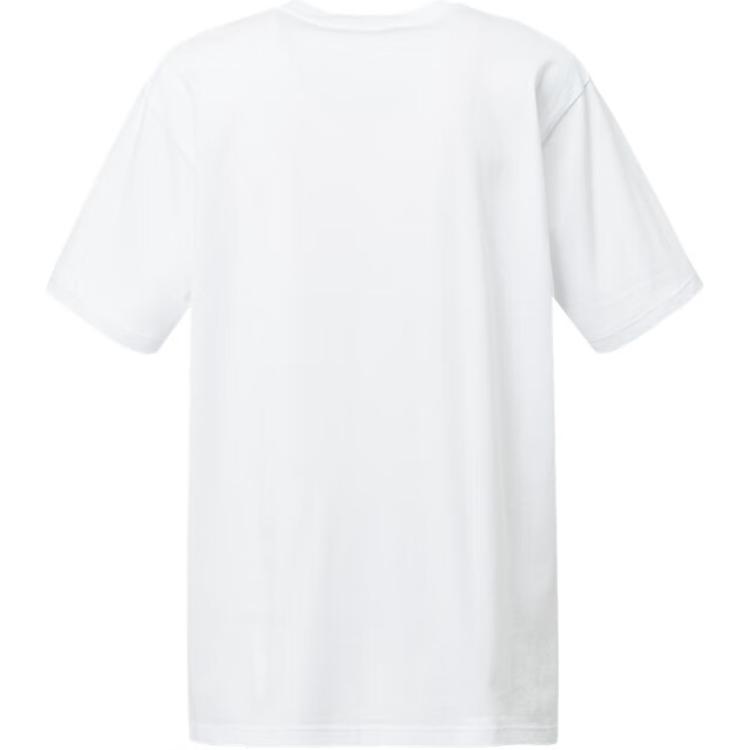 Onitsuka Tiger Round Neck Sports Regular Short Sleeve T-Shirt Unisex Tops White Black 2183B173-101