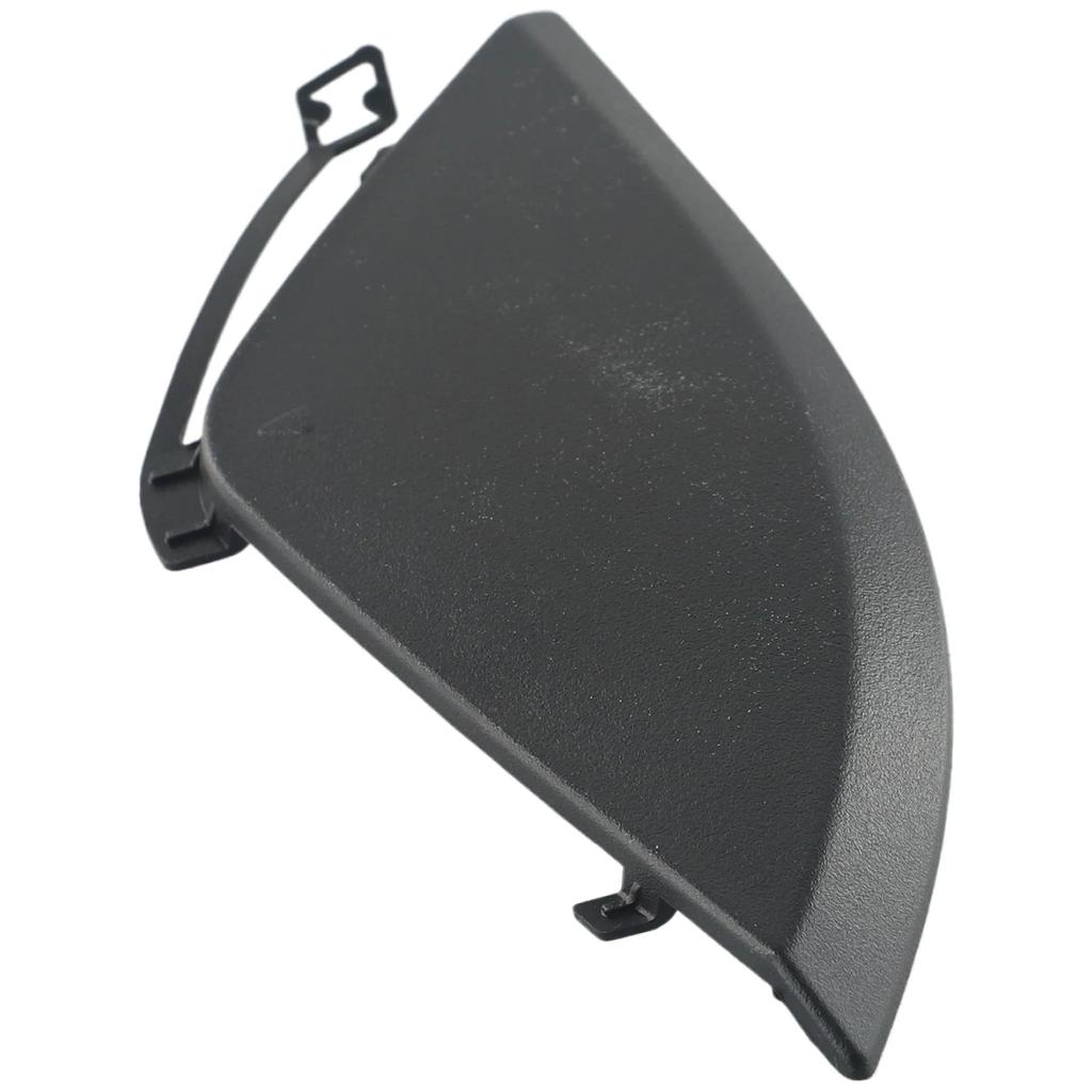 Tow Eye Cap Tow Hook Cover Primed Black Replacements Stable Strong 51117338474 ABS Plastic Accessories Front Bumper