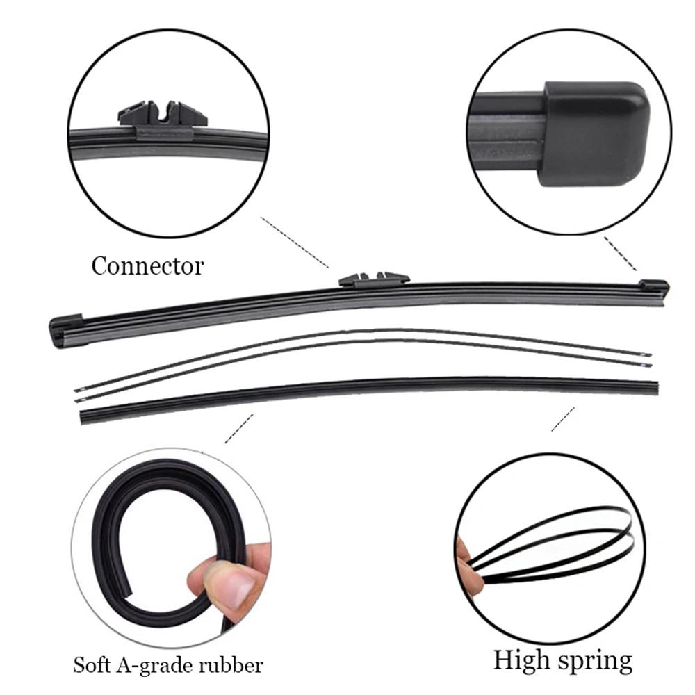 3Pcs/set Front Rear Tailgate Windshield Windscreen Wiper Blades Set For BMW 3 Series F31 Touring 2011 - 2019