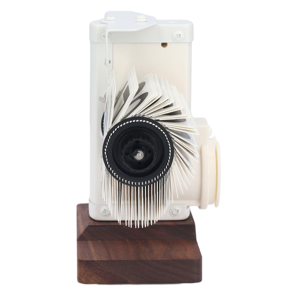 24H Vintage Flip Down Clock Minimalism Single Sided Retro Automatic Page Turning Clock Mechanical Flip Digital Clock for Home
