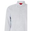 Hugo Mens Microprint Oxford Long-Sleeved Formal Shirt