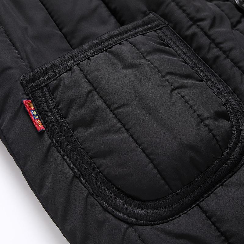 Vest Autumn and Winter Dad's Fleece Thickened Large Size Men's Vest Grandpa Vest Cold Vest