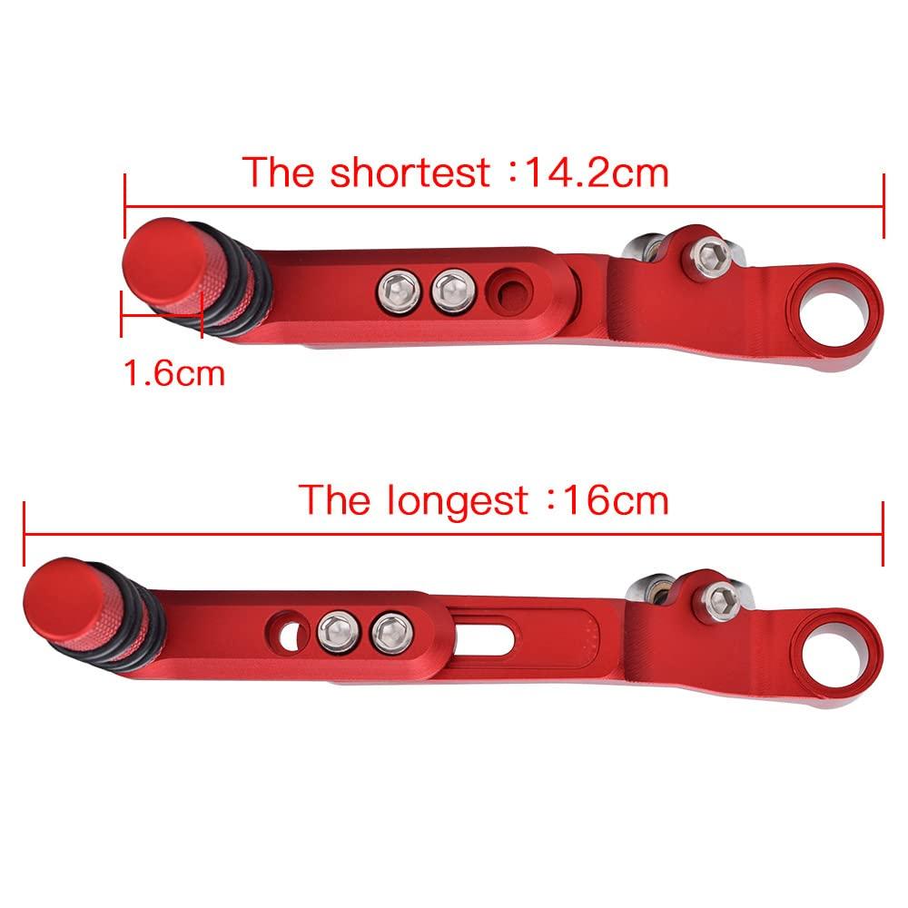 LEDISHUN Bike Shift Pedal HONDA Honda CBR650R CB650R CBR400R CB400X CB400F CBR500R CB500X CB500F Change Pedal Aluminum Bike Modification Angle Height