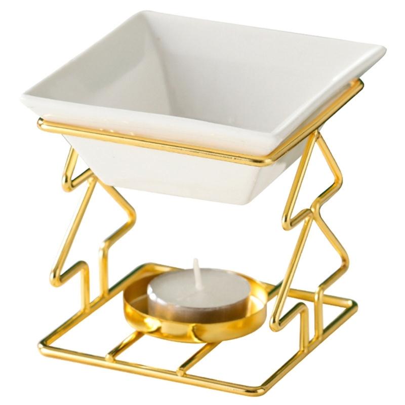 Podgrzewacze do wosku Kominki do olejków eterycznych,Kominki do olejków Podgrzewacz do wosku na tealight Uchwyt do aromaterapii Dyfuzor zapachowy do świec