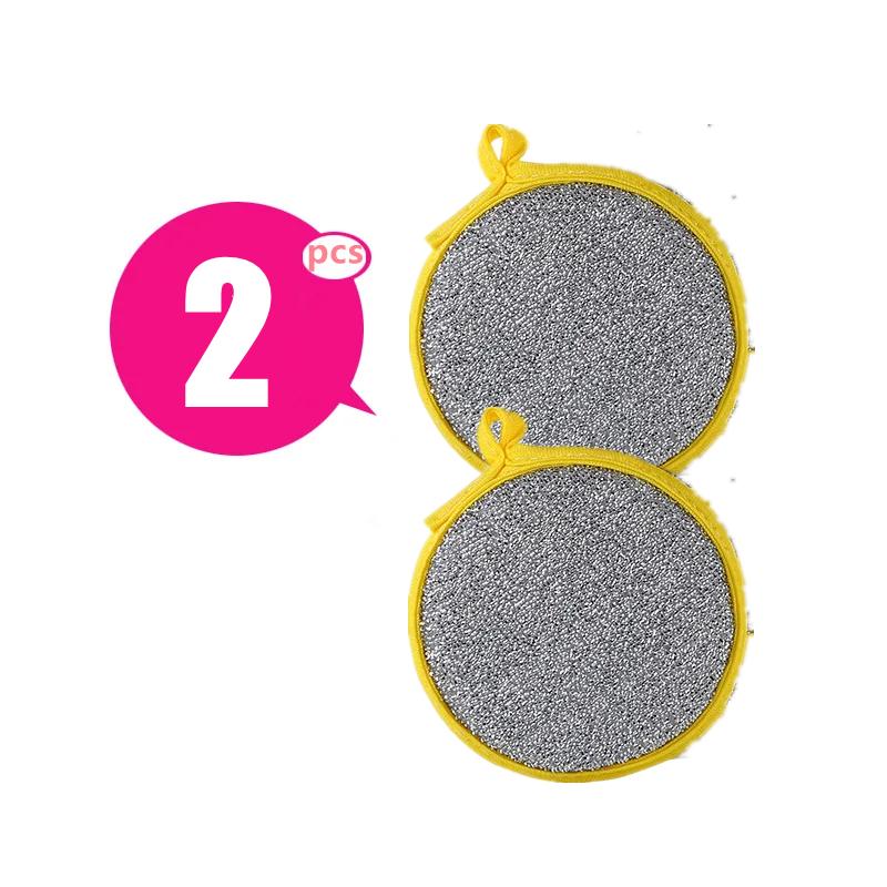 New 10-1PC Double Side Dishwashing Sponge Household Cleaning Tools Dish Brush Cleaning Supplies Pot and Dish Cleaning Sponges