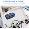 Marine Audio Cover Thick Plastic Marine Stereo Cover Weatherproof Marine Stereo Box Fully Sealed Boat Radio Dust Cover For Head 3