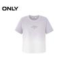 Only Women's 2026 Summer Gradient Cotton Short Sleeve T-Shirt