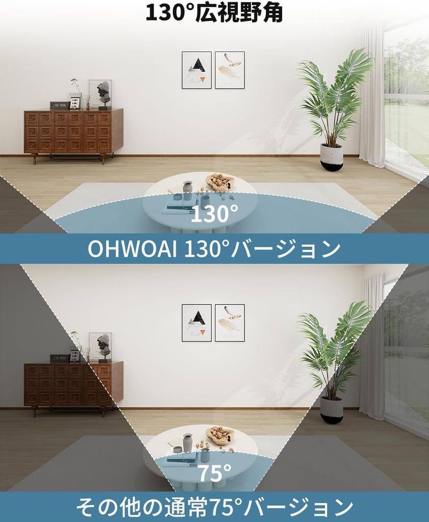 OHWOAI Security Camera Set with Talk and Double Wireless for Outdoor and Power for Home Surveillance (8 Cameras) Two-Way Antennas, Use, Wide-Angle