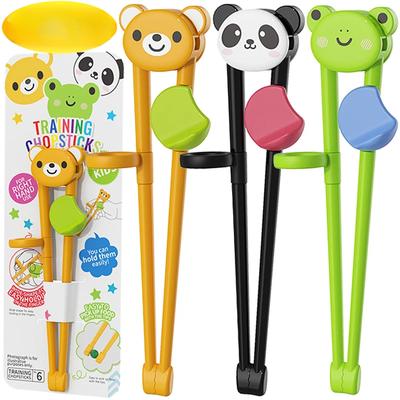Cartoon Tier Essstäbchen für Kinder Niedliche Bär Panda Elementare Lernstäbchen Baby Kinder Training Geschirr Essen Sticks