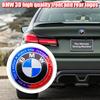 Classic ABS 74mm 82mm 2 Fixed Rear Boot Badges Front Hood Emblem Logo For BMW F15 F10 E64 E63 E60 E52 E83 E46 E92 E90 E93 F20 X3