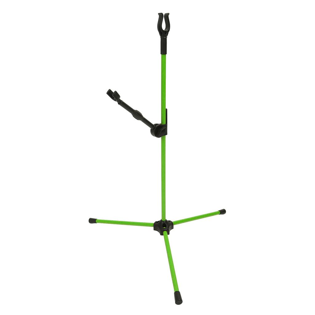 Support d'arc recourbé Support réglable en fibre de verre Support d'arc pour arcs recourbés Arcs à poulies Arcs longs Vert