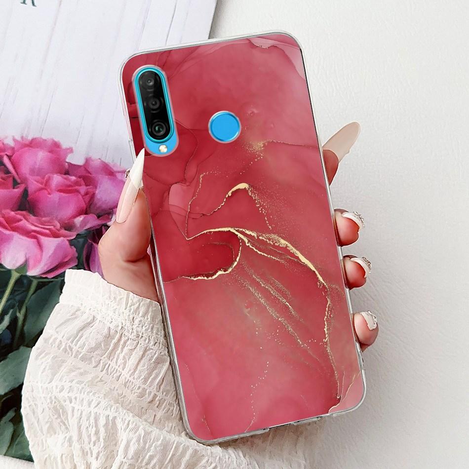 For Huawei P30 Lite P 30 P30 Pro Cool Dragon Tiger Painting Phone Case For Huawei P30 P30Pro P30lite Soft Silicone TPU Cases