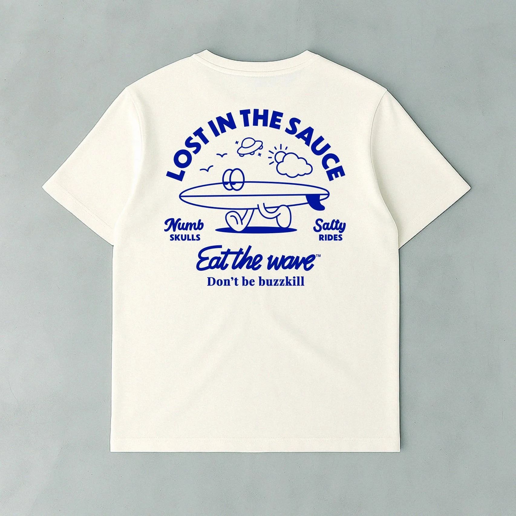 

Sports Outdoor PerRetro Surf Street Trend Clothing Pattern Printing Summer Luxury Brand Cotton Men s and Women s T-Shirts Unisex M білий