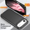 For iPhone 17 Air Case PC+Silicone+EVA 3 in 1 Shockproof Phone Cover