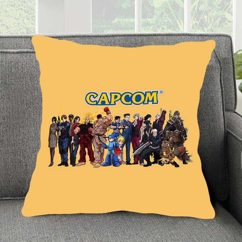 Funda de almohada cuadrada y cómoda para el hogar, funda de almohada con logotipo dgos, estaón del hogar