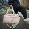 Fitness bag women's new fashionable large-capacity travel bag dry and wet separation sports bag yoga shoulder travel handbag