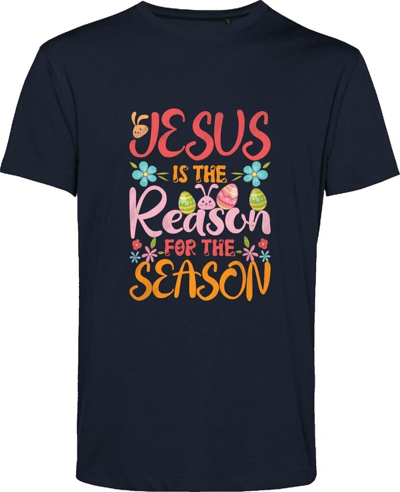 Happy Easter T Shirt Jesus Is The Reason For The Season Easter Bunny Festive Top