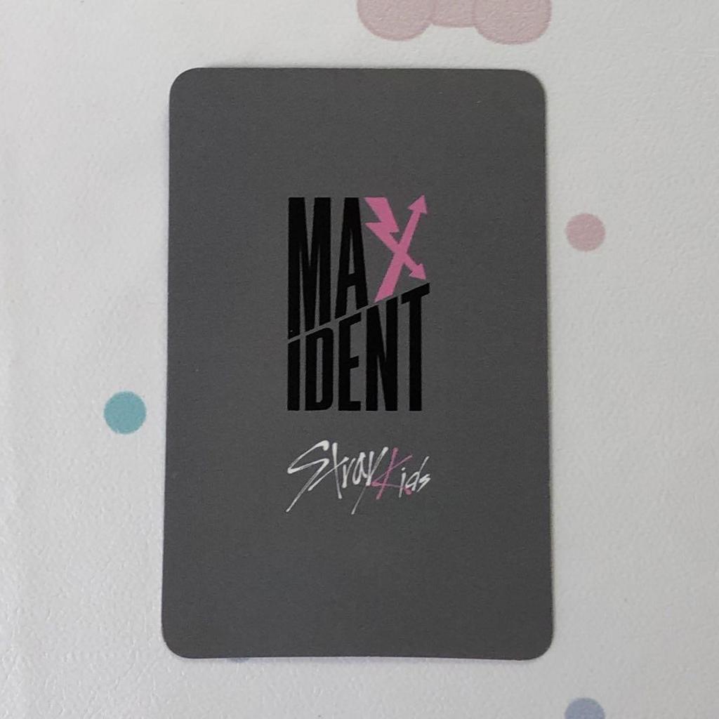 [USED] Stray Kids Seungmin MAXIDENT 4th Time Participant Sanok Trading Card