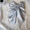 Woman Girls New Bowknot Streamer Hairpin Chiffon Ribbon Barrette Bow Back Head Spring Clip Headwear Fashion Hair Accessories
