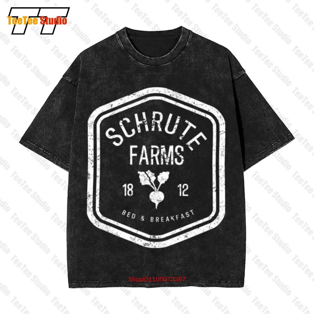 Schrute Farms Bed And Breakfast Vintage Oversized TShirt YUIQ S